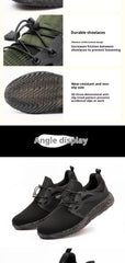 Breathable Work Shoes, Lightweight And Comfortable For Men
