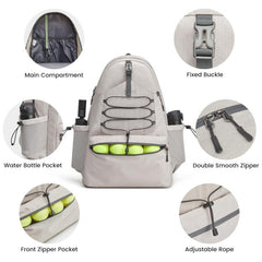 Sports Badminton Waterproof Multifunctional Shoulder Bag Diving Material Fitness