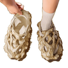 Hole Shoes Men's Sandals Outer Wear Hollow Slippers