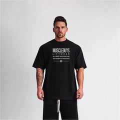 Plus-size Crew Neck Loose-fit Short-sleeve T-shirt