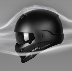 Scorpion Generation Helmet With Bluetooth, For Motorcycles, Electric Bikes, And Scooters Retro-style Riding Helmet