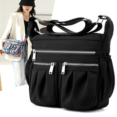 Large-capacity Multi-layer Shoulder Bag Nylon Crossbody Bag