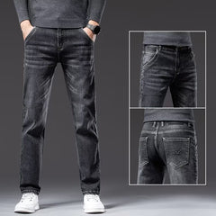 Men's Fashionable Summer Loose Straight-Leg Denim Jeans
