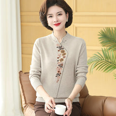 Pure Wool Sweater Jacquard Wool Sweater