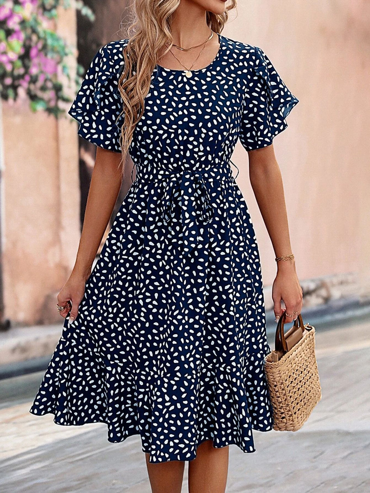 Special Offer European And American New Printing Dress