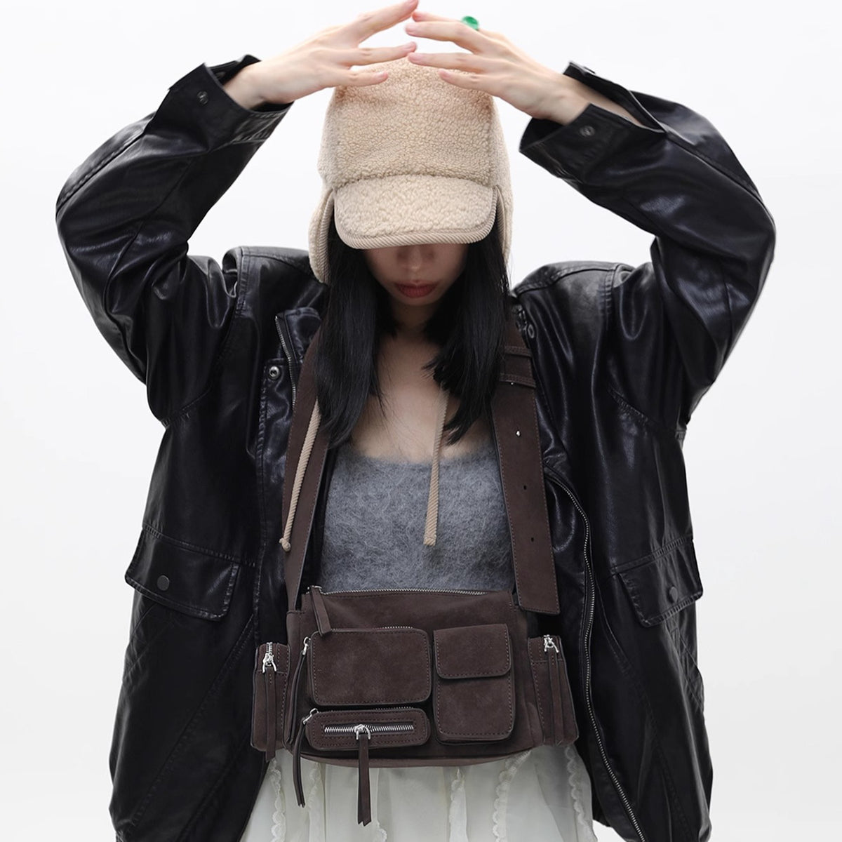 Women's Multi-Pocket Shoulder Crossbody Bag