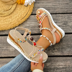 Women's Casual Thick-Soled High-Heel Sandals