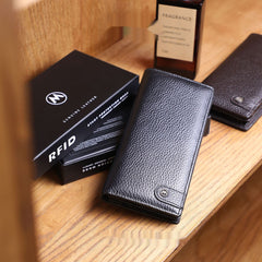 Genuine Leather Top-layer Men's Clutch Bag