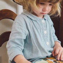 Men's And Women's Baoya Hemp Polo Collar Top