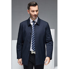 Men's Mid-Size Business-Casual Jacket Coats
