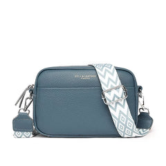 High Quality Genuine Leather Women Crossbody Shoulder Bags 2023 Luxury Solid Color Cow Leather Handbag Female Messenger Tote Sac