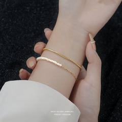 Natural Shell Bead Bracelet Female Retro Minority