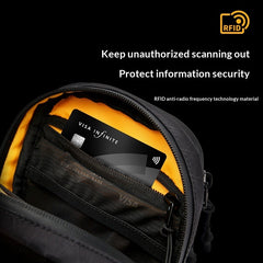 Large-Capacity Casual Waterproof Mens Shoulder Bag