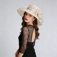 Summer Sun Protection Womens Face-Slimming Breathable Mesh Hat