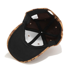 Fashion Simple Suede Camouflage Baseball Cap