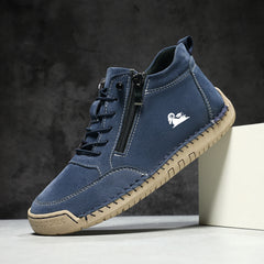 Hand-stitched Womens Shoes Soft Sole Flat Casual