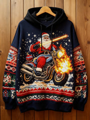 Fashion Casual Printed Polyester Sweater