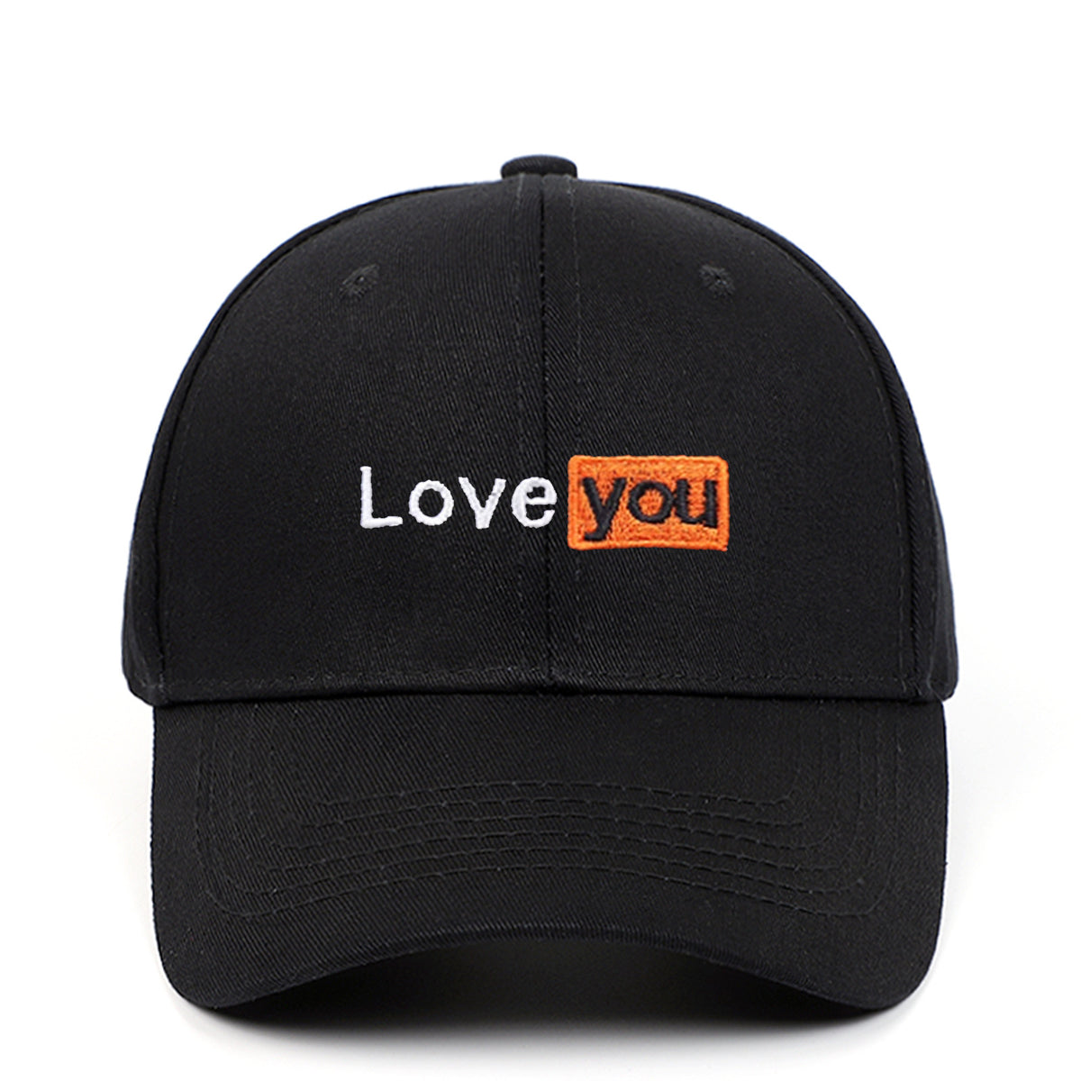 LOVE YOU Bestickte Baseballkappe für Paare, weiches Obermaterial, hochwertige Qualität