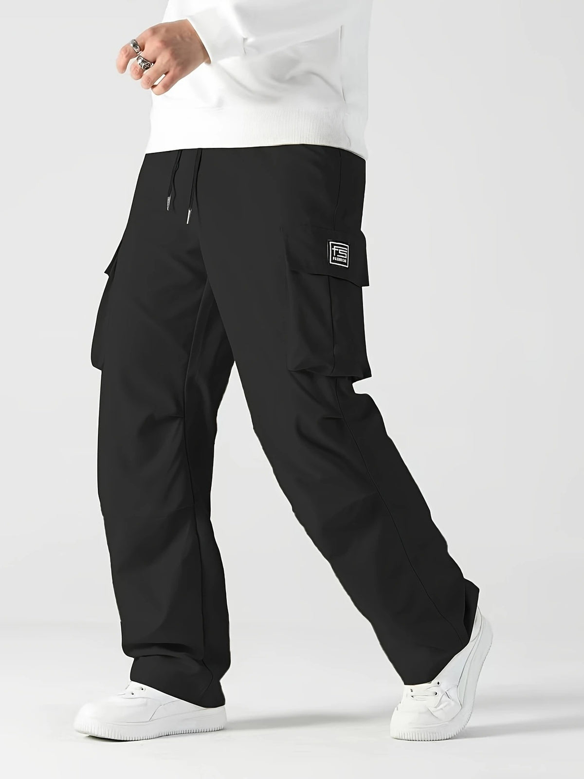 European And American-style All-season Wide-leg Work Pants
