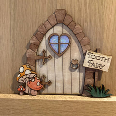 Easter Bunny Fairy Door Craft Decoration