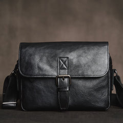 Fashionable Casual Men's First-Layer Leather Bag