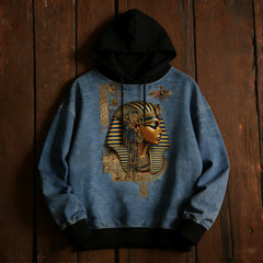 Fashion Casual Printed Polyester Sweater