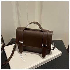 Niche Versatile Square Mini Bag For Women 2025 Solid Color