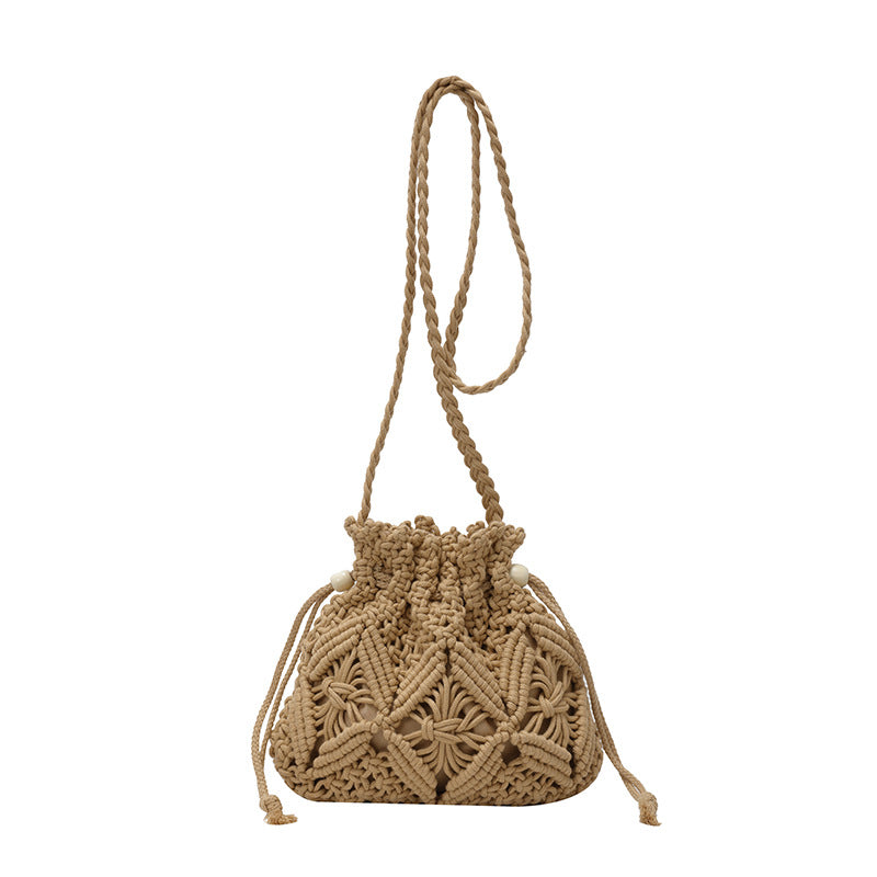 Cross-border Beach Vacation-style Rope-weaved Bag