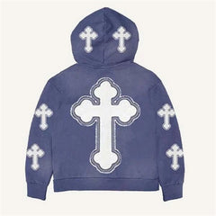 Fashion Casual Printed Polyester Sweater