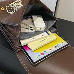Simple Western-style High-quality Large-capacity Commuter And Street-ready Backpack
