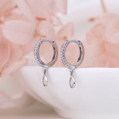 European And American Light Luxury High-end Diamond-encrusted Earrings
