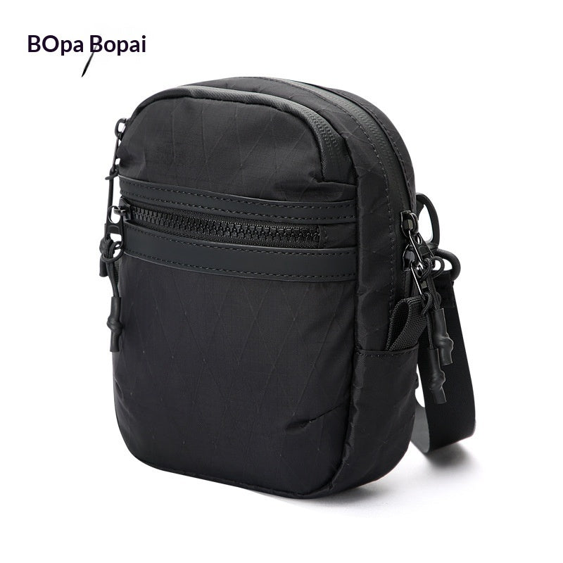 Large-Capacity Casual Waterproof Mens Shoulder Bag