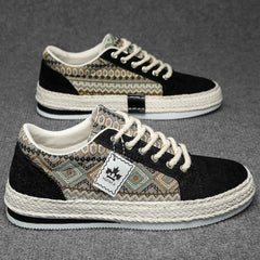 Trendy Lightweight Comfortable Soft-soled Canvas Shoes For Teens