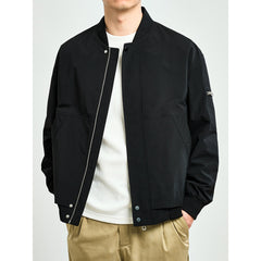 Spring Solid-Colored Mens Casual Jacket