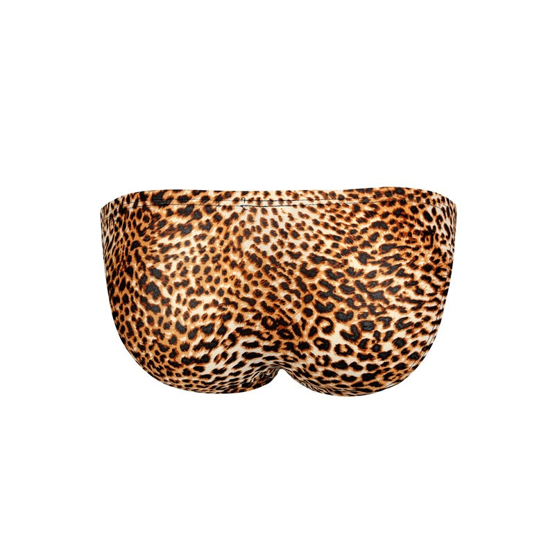 Men's Casual Fashion Low Waist Printed Underwear